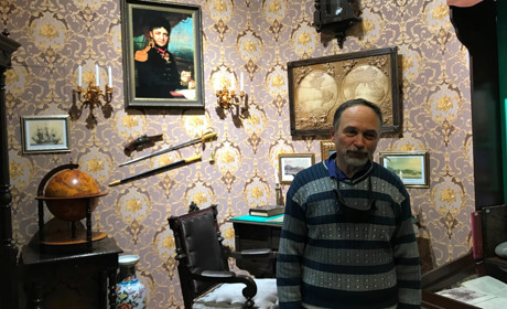 Олександр Морозов про майбутній музей Юрія Лисянського, книги та цікаві експонати. Інтерв'ю