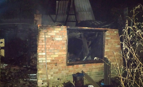 У селі Стрітівка під час пожежі загинула людина