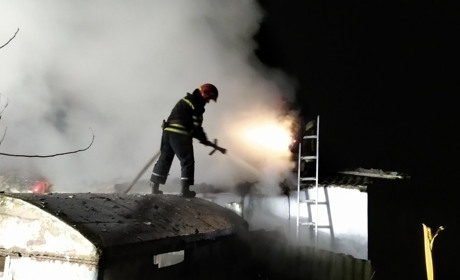 Вночі в Пашківцях горіло в приватному секторі