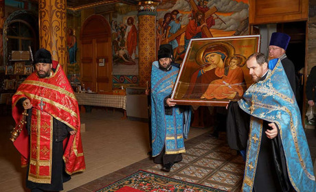 В Бессарабию привезли икону, написанную на Афоне