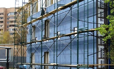 Строительные леса для фасадов и внутренних работ