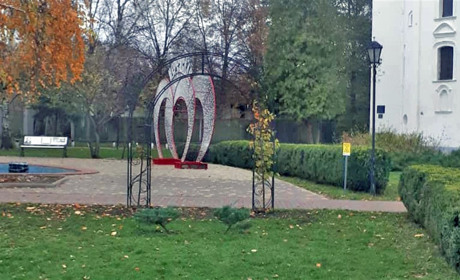 У центральному сквері Переяслава буде «жива» арка із грабів