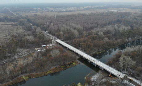 У Гадячі відкриють рух транспорту на мосту через річку Псьол 