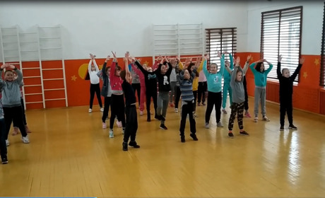 Учні школи №13 – учасники  програми «Healthy Schools»