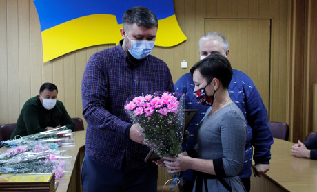 В Попаснянському районі привітали представників органів місцевого самоврядування зі святом