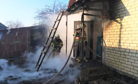 В селі Орлівка на Сарненщині горів житловий будинок