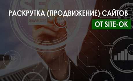 Четыре причины, почему стоит заказывать раскрутку сайтов от компании «Site Ok»