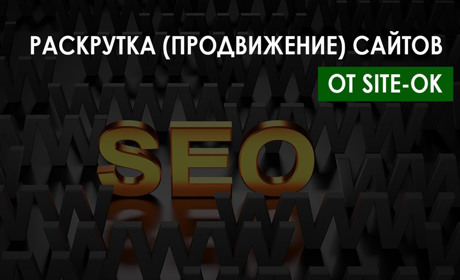Просування і розкрутка сайтів від веб-студії професіоналів - «Site Ok»