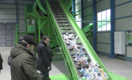 В Барській громаді відкрили новозбудовану сміттєсортувальну станцію 