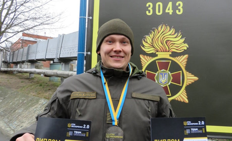 Нетішинський військовослужбовець  Андрій Бондарчук став бронзовим призером Ігор Нескорених