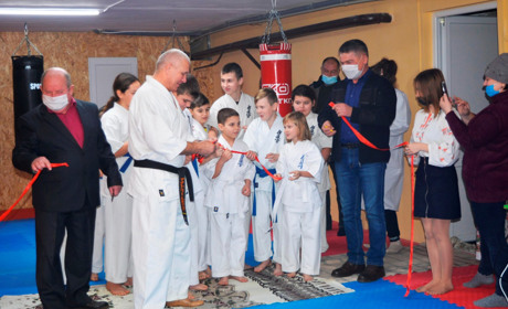 У Сватківській ЗЗСО відкрили спортивний зал для занять кіокушинкай карате