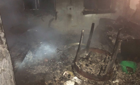Пожежа у новорічну ніч: у Яковлівці палав приватний будинок