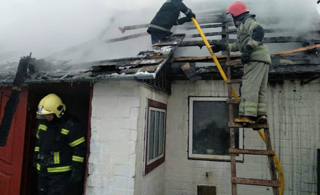 Вогнеборці Сарненщини гасили пожежу на Березнівщині