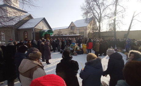 Водохреща без пірнання. Як це було на Менщині