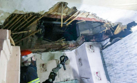 У селі Шпендівка, що на Кагарличчині, горів будинок