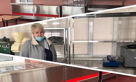 Новий харчоблок — смачне меню:  у Петропавлівській школі №1  встановили сучасне кухонне обладнання