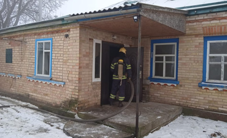 На Переяславщині чоловік згорів у власному будинку (ВІДЕО)
