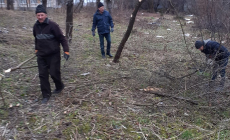 У Калуші впорядкували місце, де збудують меморіал військовим ветеранам