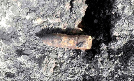 У Старокостянтинові сапери ДСНС знищили 152 мм артилерійський снаряд часів Другої світової війни