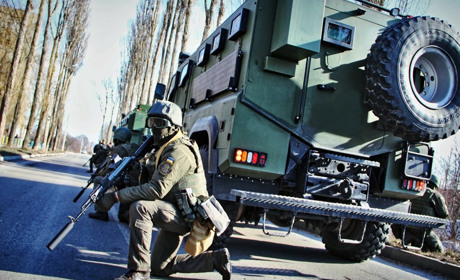 Калинівські нацгвардійці відпрацьовували затримання злочинців та звільнення заручників 