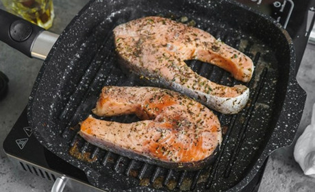 Сковорода гриль и ее преимущества