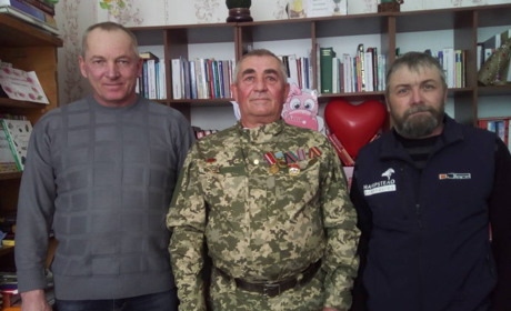 Учасники бойових дій на території інших держав із Новознам’янки стали учасниками бібліозустрічі