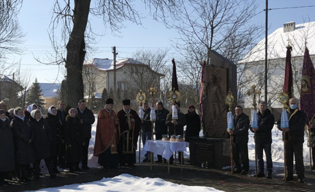 У Калуші вшанували Героїв Небесної Сотні, віддали шану янголу Галицького десятка Ігорю Дмитріву