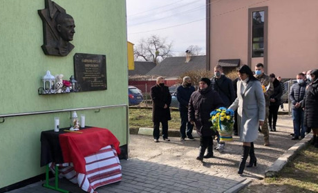 У Калуші вшанували пам’ять бійця АТО Богдана Гавриліва