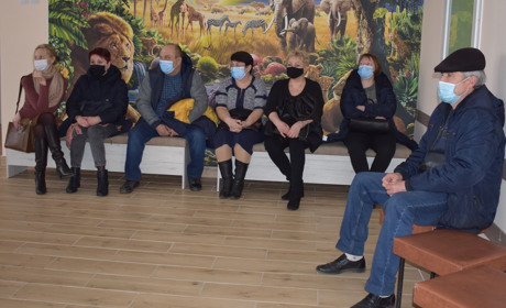 Публічні та громадські активісти Сірогозщини вакцинувалися проти COVID-19. Фоторепортаж