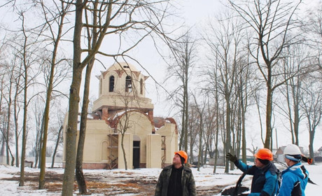 Будівлю храму на честь мучениць Віри, Надії, Любові та матері їх Софії зведено на 90 відсотків