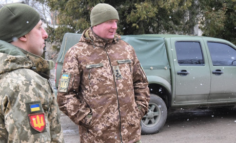 У Чорткові побував командувач Оперативного командування «Захід», Герой України Сергій Шаптала