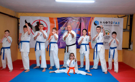 Спортсмени з Гадяччини взяли участь у національному турнірі з кіокушинкай карате