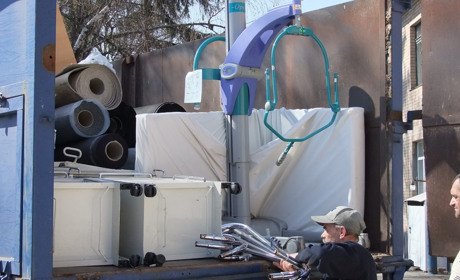 Кагарлицька лікарня отримала гуманітарний вантаж з Німеччини за сприяння БФ «МХП-Громаді»