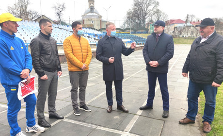 Стадіон у Кіцмані перетворять на потужний комплекс для змагань міжнародного рівня