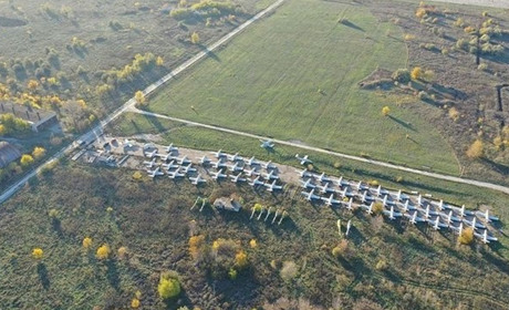 Як виглядає кладовище літаків біля Запоріжжя