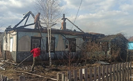 Хата Шевченка горіла в Холмах на Корюківщині