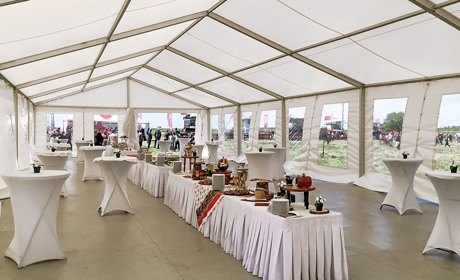 Палатки и шатры для мероприятий: основные виды