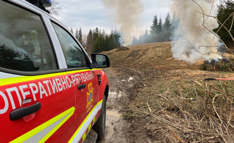 Ще жодного штрафу за спалювання сухостою, але з наслідків – вже згоріла споруда
