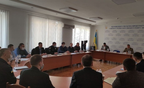 Чернівецька окружна прокуратура провела координаційну нараду з керівниками правоохоронних органів