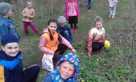 На уроках милування природою арапівські учні пізнають красу рідного краю