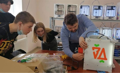 У Білозерській школі №18 освоюють 3D-моделювання