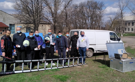 Відчуття небезпеки не має бути звичною справою. У Мирному волонтери створили власний пожежний загін