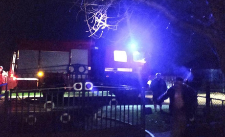 Пожежа у Старокостянтинові: постраждав військовослужбовець