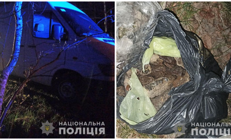 Викидали пакети з автомобіля: на Сарненщині викрили чоловіків на перевезенні бурштину