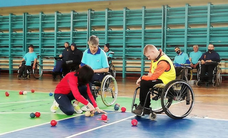 На чемпіонаті України з бочча спортсмени клубу «Аква» отримали 8 медалей вищого гатунку