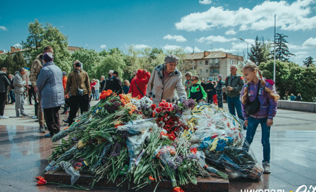 Подія у фото: Мітинг до Дня перемоги над нацизмом у Другій світовій війні