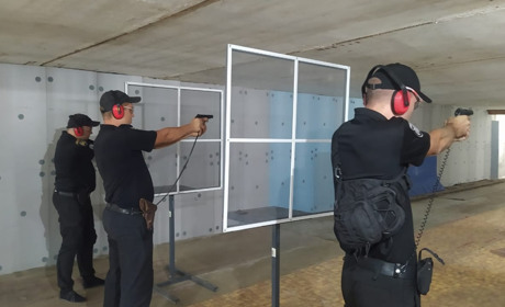 Співробітники поліції охорони Луганщини взяли учать у практичних заняттях з вогневої підготовки