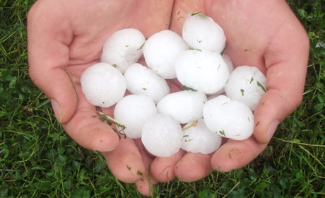 Майские грозы обрушились на регион