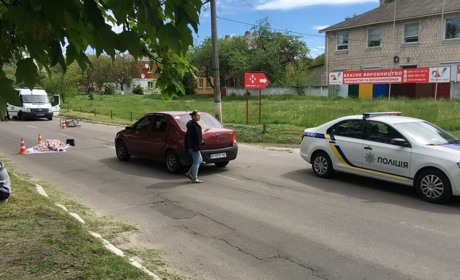 У Переяславі сталася смертельна ДТП. Загинула велосипедистка (ФОТО)