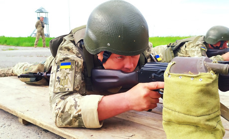 Відбулися навчальні стрільби з автомата АК-74, ручного кулемета РПК-74 та пістолета ПМ